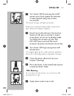 Предварительный просмотр 17 страницы Philips Norelco User Manual