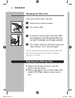Предварительный просмотр 30 страницы Philips Norelco User Manual