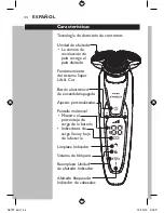 Предварительный просмотр 42 страницы Philips Norelco User Manual