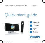 Предварительный просмотр 1 страницы Philips NP2500/05 Quick Start Manual