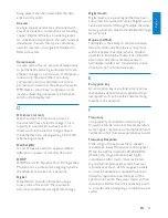 Предварительный просмотр 40 страницы Philips NP2500/37B User Manual