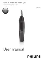 Предварительный просмотр 1 страницы Philips NT5175 User Manual