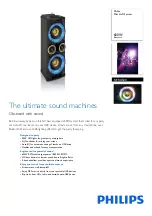 Philips NTRX500 Brochure & Specs preview