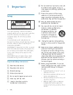 Preview for 4 page of Philips NTRX500 User Manual