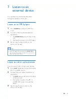 Preview for 17 page of Philips NTRX500 User Manual