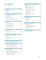 Предварительный просмотр 3 страницы Philips NTRX700 User Manual