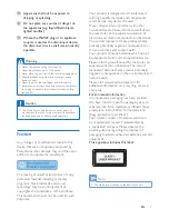 Предварительный просмотр 5 страницы Philips NTRX700 User Manual