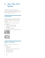 Предварительный просмотр 6 страницы Philips NTRX700 User Manual