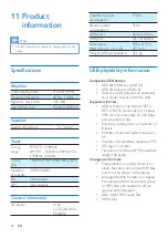 Preview for 22 page of Philips NTRX710 User Manual