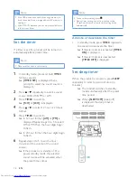 Preview for 20 page of Philips NTX400 User Manual