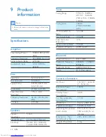 Preview for 22 page of Philips NTX400 User Manual