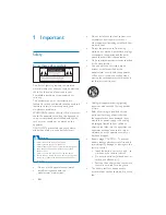 Предварительный просмотр 4 страницы Philips NTX400X User Manual