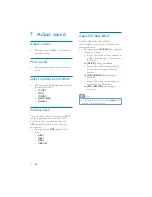 Предварительный просмотр 18 страницы Philips NTX400X User Manual