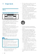 Preview for 4 page of Philips NTX401 User Manual