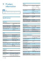 Preview for 22 page of Philips NTX401 User Manual