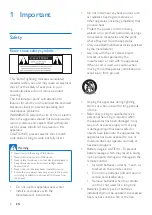 Preview for 4 page of Philips NTX600 User Manual