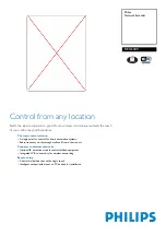 Philips NTX6400 Specification Sheet preview