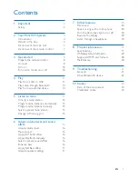 Предварительный просмотр 3 страницы Philips NTX800 User Manual