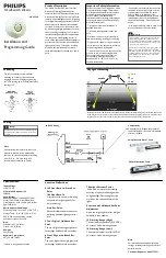 Philips OccuSwitch Classic LRL2390 Installation And Programming Manual preview