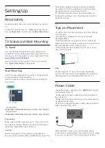 Предварительный просмотр 6 страницы Philips OLED706 Series User Manual