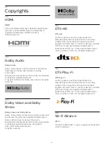 Предварительный просмотр 91 страницы Philips OLED706 Series User Manual