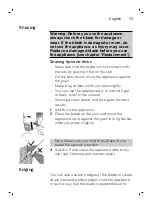 Preview for 13 page of Philips One Blade QP2520 Manual