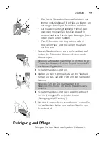 Preview for 49 page of Philips One Blade QP2520 Manual