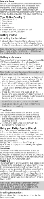 Preview for 6 page of Philips One HY1100 User Manual