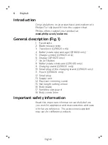 Preview for 6 page of Philips OneBlade Pro QP6610 User Manual