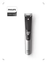 Preview for 1 page of Philips OneBlade Pro QP6620/20 User Manual