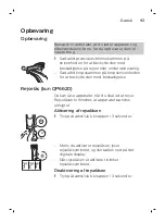 Preview for 43 page of Philips OneBlade Pro QP6620/20 User Manual