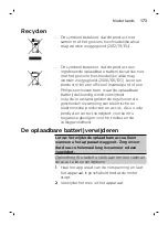 Preview for 173 page of Philips OneBlade Pro QP6620/20 User Manual