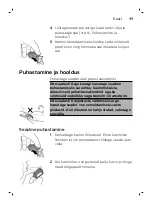 Предварительный просмотр 49 страницы Philips OneBlade QP2530 Manual