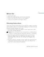Preview for 8 page of Philips OptiLife Instructions For Use Manual