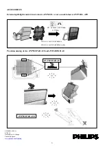 Предварительный просмотр 5 страницы Philips OptiVision LED Mounting Instruction