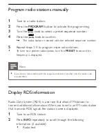 Preview for 13 page of Philips OR 7200 User Manual