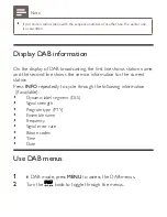 Preview for 19 page of Philips OR 7200 User Manual