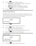 Preview for 22 page of Philips OR 7200 User Manual