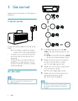 Предварительный просмотр 8 страницы Philips ORD2105 User Manual