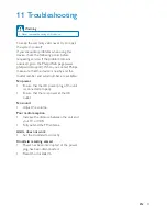 Предварительный просмотр 17 страницы Philips ORD2105 User Manual