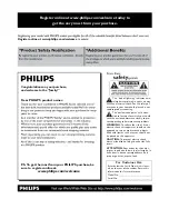 Preview for 2 page of Philips ORD7100 User Manual