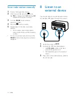 Preview for 12 page of Philips ORD7100 User Manual