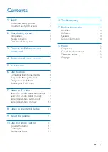 Preview for 3 page of Philips ORD7100R User Manual