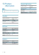 Preview for 16 page of Philips ORD7100R User Manual