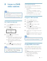 Preview for 15 page of Philips ORD7300 User Manual