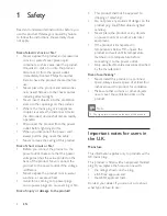 Preview for 4 page of Philips ORT7500 User Manual