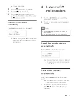 Preview for 9 page of Philips ORT7500 User Manual