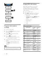 Preview for 10 page of Philips ORT7500 User Manual