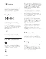 Preview for 20 page of Philips ORT7500 User Manual