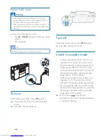 Предварительный просмотр 7 страницы Philips OST690 User Manual